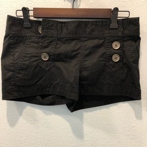 Black sailor shorts